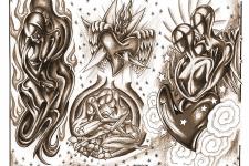 different tattoo