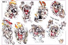 Tasmania monster tattoo