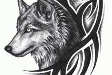 wolf tattoo