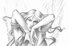 melek dövme modelleri- angel tattoo