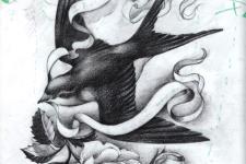 swallow tattoo