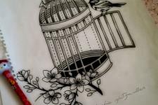 kuş dövme modelleri - bird tattoo