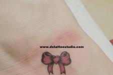 fiyonk tattoo,ayak bileği dövme ,ankara