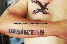 beşiktaş kartalı-beşiktaş dövmesi
