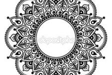 mandala dövme modelleri