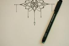 mandala dövme çizimleri