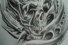 skull tattoo