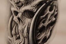 skull tattoo