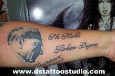 gazi m.kemal tattoo,ulu önder Atatürk, K.Atatürk dövme
