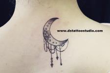 mandala ay dövme modelleri