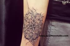 mandala dövme modelleri