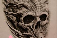 skull tattoo