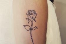 rose dövme modelleri