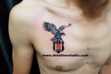 kartal dövme modelleri
