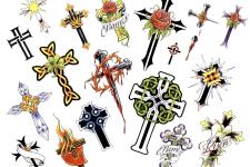 cross tattoo