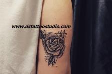 kal arkası dövme modelleri , triceps tattoo 