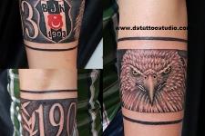 bjk beşiktaşk dövme modelleri